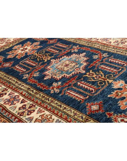 Tappeto Kazak Fine Pakistan marrone grigio 102x156