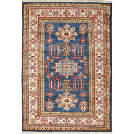 Tappeto Kazak Fine Pakistan marrone grigio 105x155