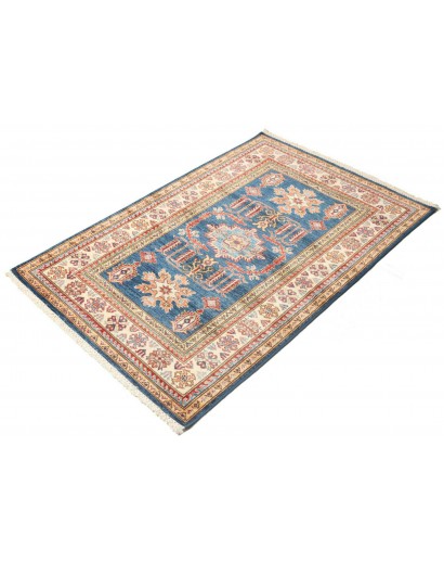 Tappeto Kazak Fine Pakistan marrone grigio 105x155