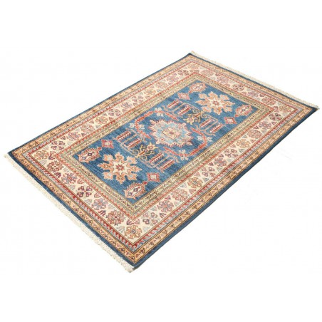 Tappeto Kazak Fine Pakistan marrone grigio 105x155