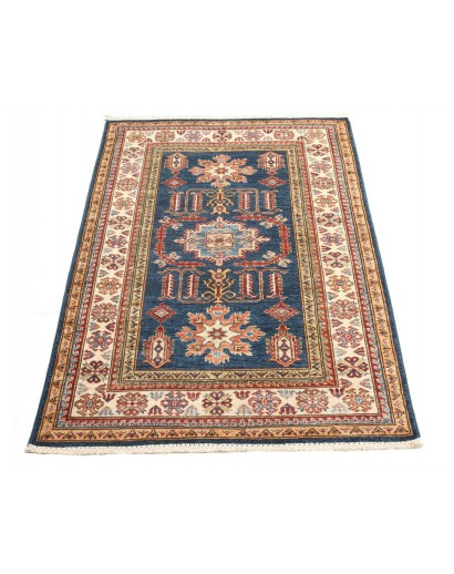 Tappeto Kazak Fine Pakistan marrone grigio 105x155