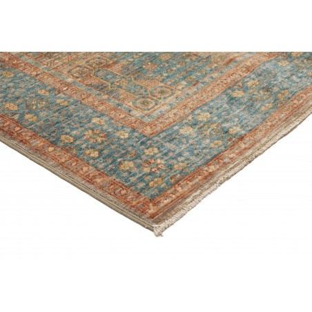 Tappeto Mamlouk Pakistan bianco azzurro 99x153