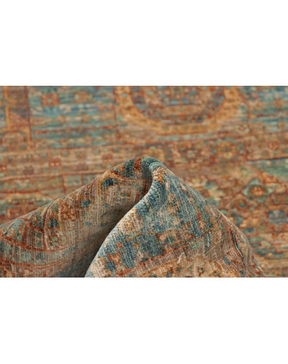 Tappeto Mamlouk Pakistan bianco azzurro 99x153