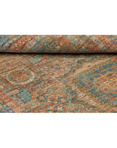 Tappeto Mamlouk Pakistan bianco azzurro 99x153