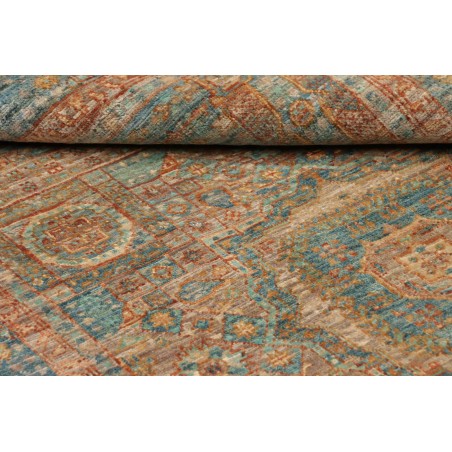 Tappeto Mamlouk Pakistan bianco azzurro 99x153