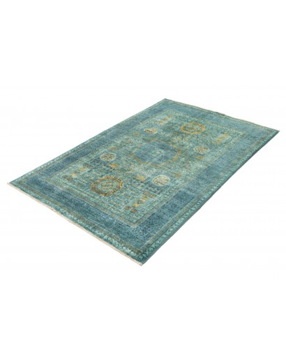 Tappeto Mamlouk Pakistan azzurro verde 120x186