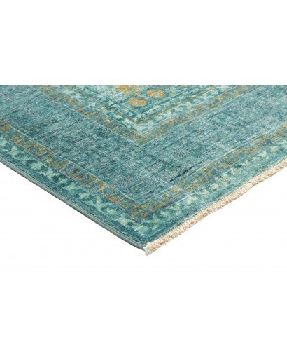 Tappeto Mamlouk Pakistan azzurro verde 120x186