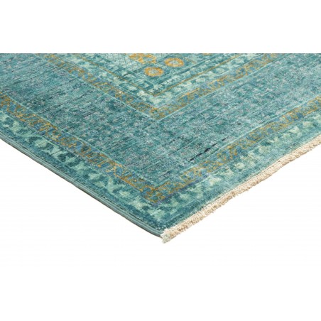 Tappeto Mamlouk Pakistan azzurro verde 120x186