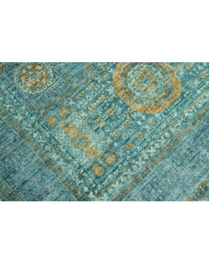 Tappeto Mamlouk Pakistan azzurro verde 120x186