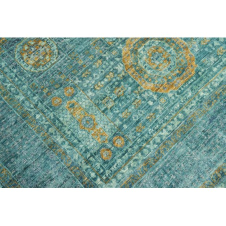 Tappeto Mamlouk Pakistan azzurro verde 120x186