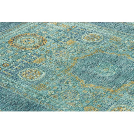 Tappeto Mamlouk Pakistan azzurro verde 120x186