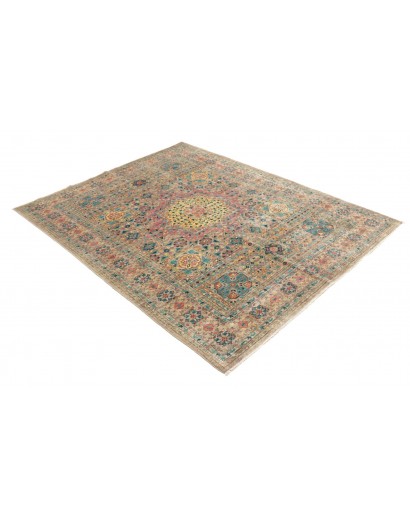 Tappeto Mamlouk Pakistan azzurro grigio 150x199