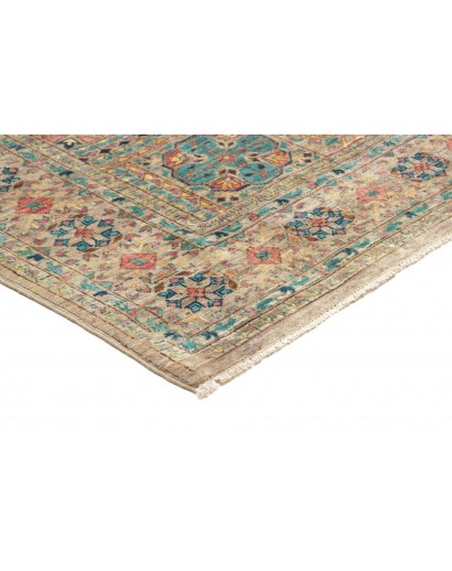 Tappeto Mamlouk Pakistan azzurro grigio 150x199