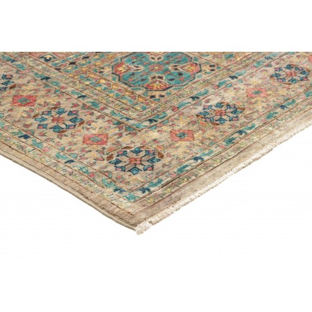 Tappeto Mamlouk Pakistan azzurro grigio 150x199