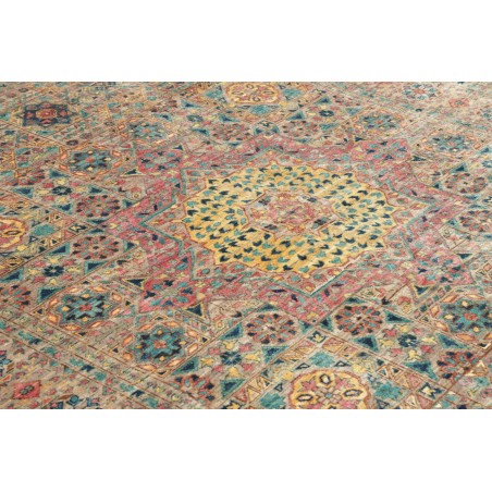 Tappeto Mamlouk Pakistan azzurro grigio 150x199