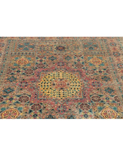 Tappeto Mamlouk Pakistan azzurro grigio 150x199
