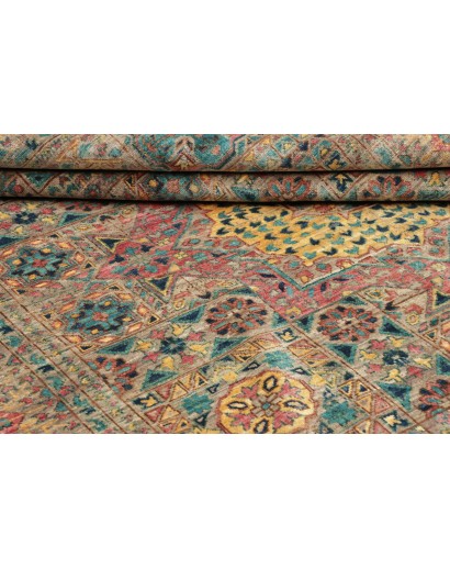 Tappeto Mamlouk Pakistan azzurro grigio 150x199