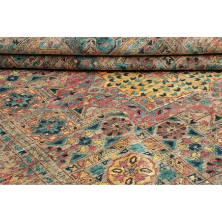 Tappeto Mamlouk Pakistan azzurro grigio 150x199