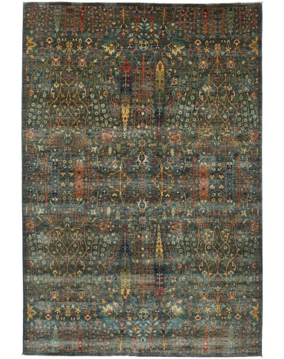 Tappeto Shahi Fine Pakistan grigio 202x297