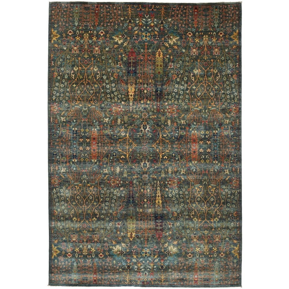 Tappeto Shahi Fine Pakistan grigio 202x297