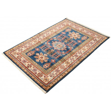 Tappeto Kazak Fine Pakistan marrone giallo 103x148