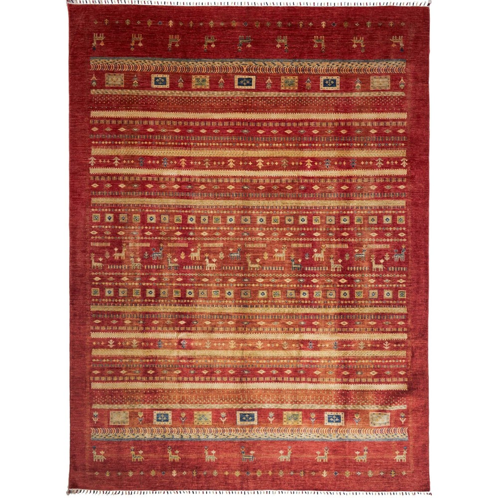 Tappeto Siva Pakistan marrone 275x370 Tappeto Siva Pakistan marrone 275x370