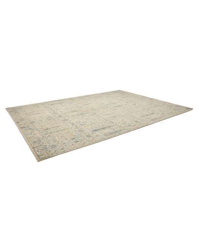 Tappeto Shahi Fine Pakistan beige azzurro 302x416