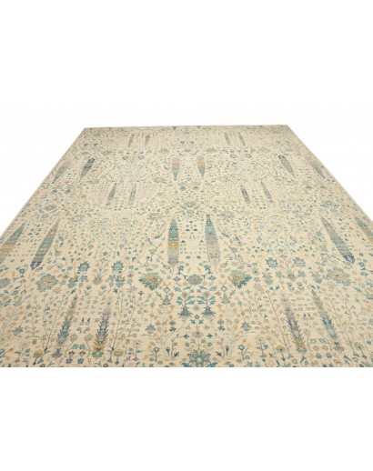 Tappeto Shahi Fine Pakistan beige azzurro 302x416