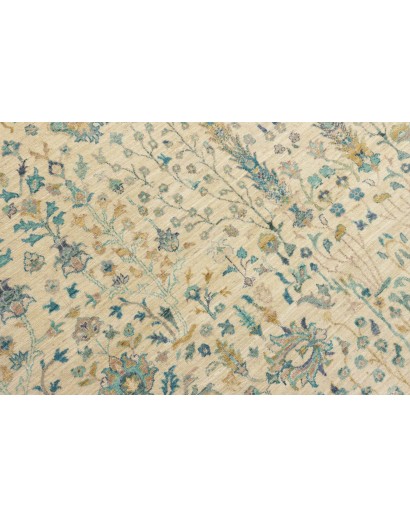 Tappeto Shahi Fine Pakistan beige azzurro 302x416