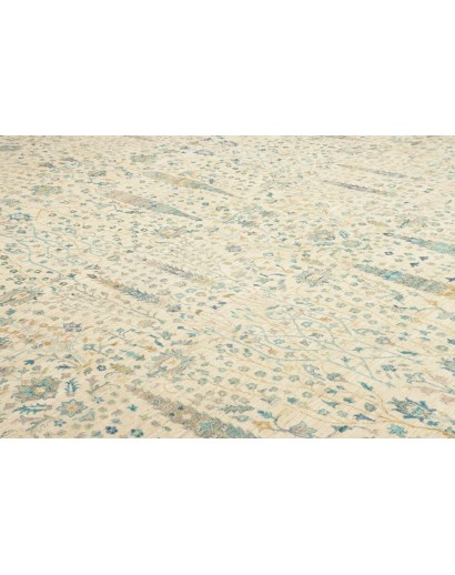 Tappeto Shahi Fine Pakistan beige azzurro 302x416