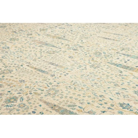 Tappeto Shahi Fine Pakistan beige azzurro 302x416
