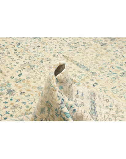 Tappeto Shahi Fine Pakistan beige azzurro 302x416