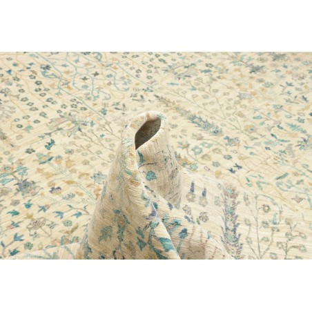 Tappeto Shahi Fine Pakistan beige azzurro 302x416