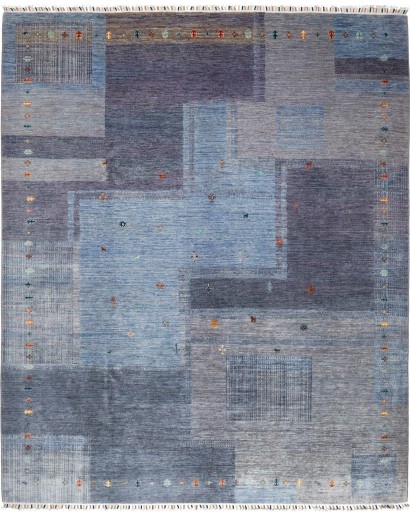 Tappeto Siva Pakistan grigio bianco 247x296