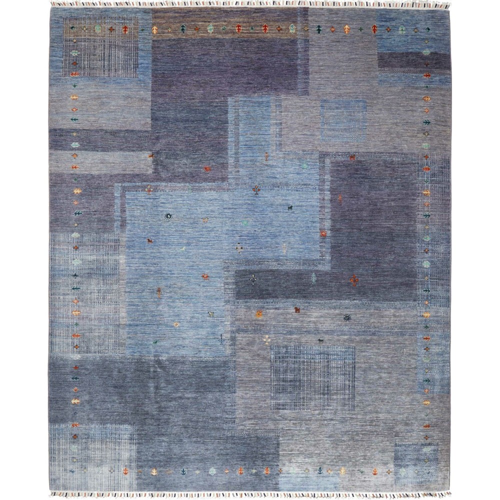Tappeto Siva Pakistan grigio bianco 247x296 Tappeto Siva Pakistan grigio bianco 247x296