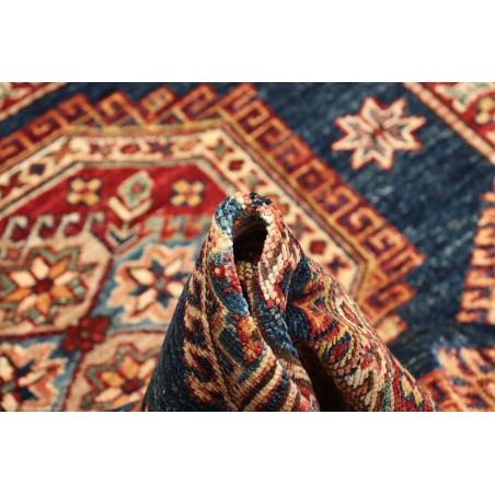 Tappeto Kazak Fine Pakistan marrone grigio 123x181