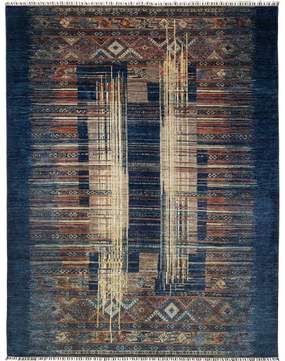 Tappeto Siva Pakistan grigio marrone 240x309