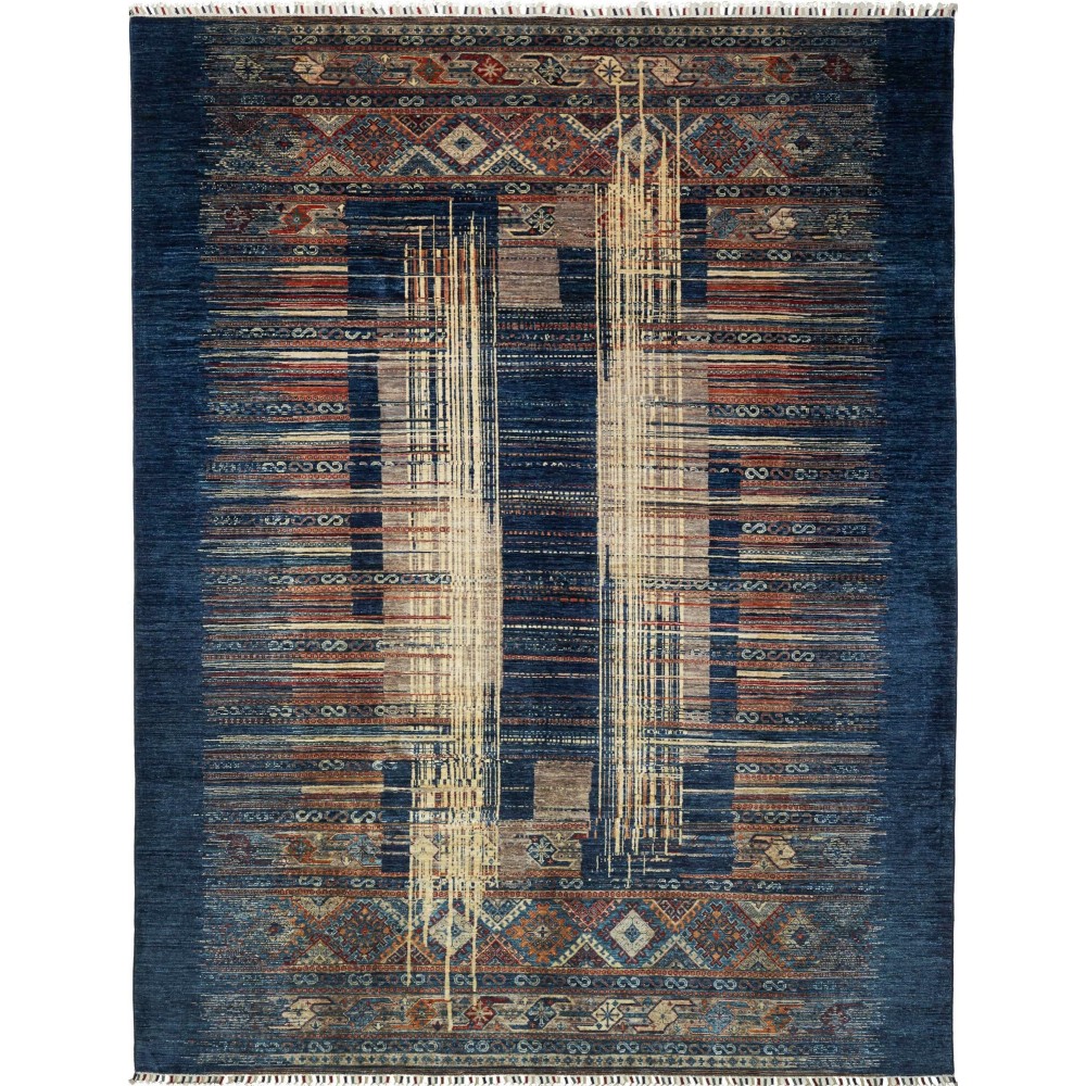 Tappeto Siva Pakistan grigio marrone 240x309 Tappeto Siva Pakistan grigio marrone 240x309