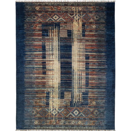 Tappeto Siva Pakistan grigio marrone 240x309