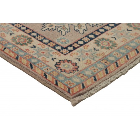 Tappeto Kazak Afghanistan beige azzurro 71x318
