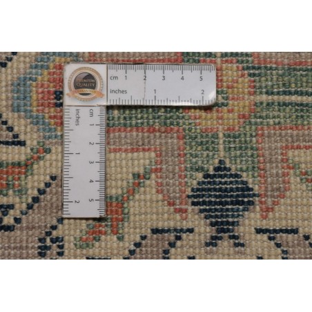 Tappeto Kazak Afghanistan beige azzurro 71x318