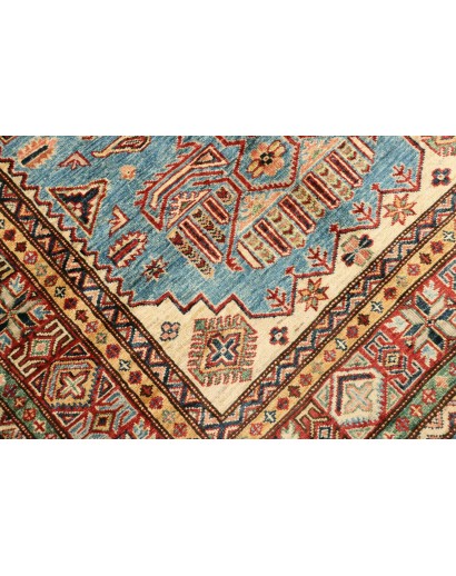 Tappeto Kazak Fine Pakistan marrone grigio 120x179