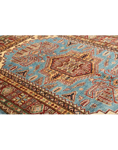 Tappeto Kazak Fine Pakistan marrone grigio 120x179