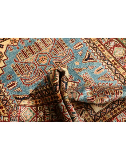 Tappeto Kazak Fine Pakistan marrone grigio 120x179