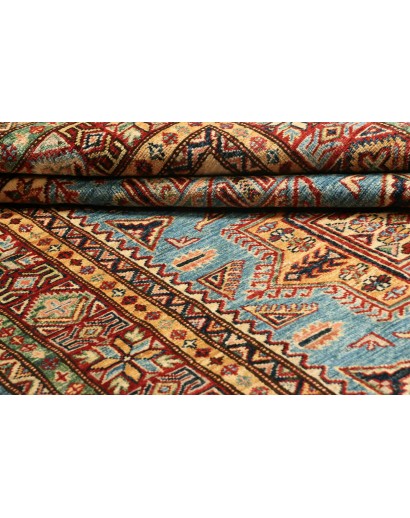 Tappeto Kazak Fine Pakistan marrone grigio 120x179