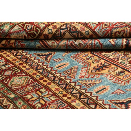 Tappeto Kazak Fine Pakistan marrone grigio 120x179