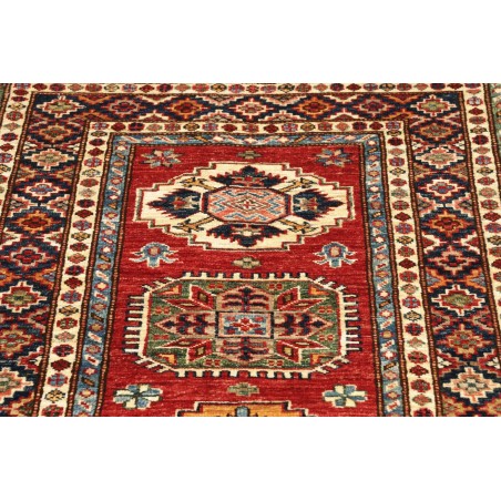 Tappeto Kazak Fine Pakistan marrone grigio 82x401
