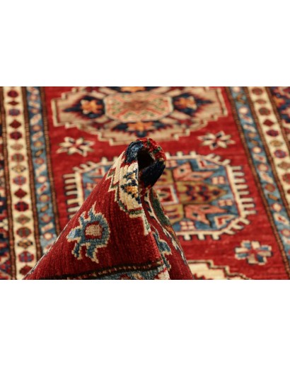 Tappeto Kazak Fine Pakistan marrone grigio 82x401