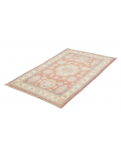 Tappeto Kazak Afghanistan bianco giallo 99x152