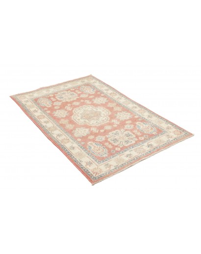 Tappeto Kazak Afghanistan bianco giallo 99x152